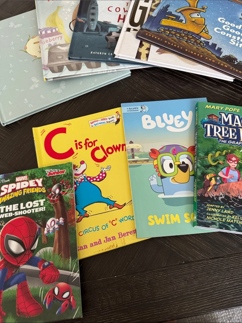 Kids Book Bundle & Dinosaur Puzzle Lot Ages 2-8 | Homeschool Preschool l Gifts